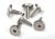Platkopschroef 2,6x8mm met binnenzeskant (6)