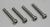 Socket Head Machine Screw 4-40x3/4