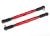 Vorspurstange X-Maxx rot 7075-T6 Alu
