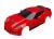Carrosserie Chevrolet Corvette Z06 rood met aanbouwdelen