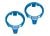 TRX7962, LED lens, motor, blauw (links & rechts)