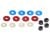 4mm Hard Lock-Nut & Spancer Set