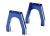 TRX4919X, servobevestiging alu blauw