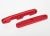 Wishbone houder aluminium rood v/h