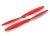 Rotorbladenset rood met schroeven (2)