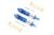 ALUMINUM FRONT/REAR THICKENED SPRING DAMPERS 125MM -8PC SET
