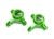 Stuurhendel 6061-T6 aluminium groen l&r