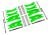 Wide-X-Maxx wishbone-set groen
