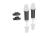 GTM damper housing 6061-T6 aluminum dark titanium (2)