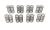 BIG BORE SPRING SET: 45mm LENGTH (8 Pairs)