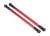 Ophangschakel aluminium rood achterzijde boven 10x206mm