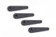 Carbon fiber servo arm for DES, HVS, HBS Series - 51mm - 25T Set 4pcs.