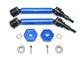 HD STEEL+ALU F/R ADJ CVD DRIVE SHAFT+HEX ADAPTER (+2MM) (10)