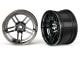Split-Spoke 1.9 velgen chroom-zwart extra breed front (2)