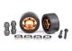 Compleet wiel voor Wheelie bar 6061-T6 aluminium oranje (2)