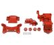 TA-01/02 4WD Front Gear Case red