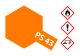 PS-43 Translucent Orange Poly