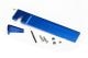 Roer en roerarm aluminium blauw