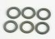 Teflon sluitringen 4x6x0,5mm