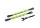 Wide-X-Maxx toespoorstangen 7075-T6 aluminium groen 188mm (2)