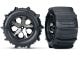 Paddle-banden op All-Star 2.8 velgen zwart-chroom achter