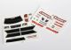TRX7214, Stickervellen 1/16 Summit