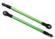 TRX8618G, Push-Rods Alu groen (2) (Staafeinden gemonteerd)