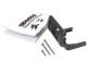 Wheelie bar houder zwart