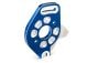 Motorplaat 6061-T6 aluminium blauw