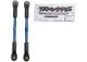 Draadstangset aluminium blauw l/r (2)