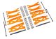 Wide-X-Maxx wishbone-set oranje