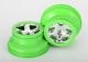 SCT 2.2/3.0 velgen chroom/groen (2)