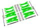 Wide-X-Maxx wishbone-set groen