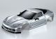 Corvette GT2 Karosserie für 1/7 Silber RTU
