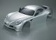 Alfa Romeo 8C Karosserie für 1/7 Metallic Silber RTU