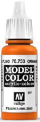 Model Color 207 Leuchtorange (Orange Fluo) (733)