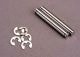 SLVR draagarmpennen 3x23mm (2) met E-clips
