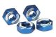 Stuurwiel 6061 T-6 aluminium blauw 14mm (4)