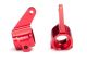 Stuurhendel 6061-T6 aluminium rood l&r
