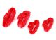 Remklauwen rood v/h (2 stuks)