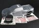 Body E-Maxx Brushless helder met sticker