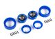Methode 1.0 velgen satijn/zwart chroom op Beadlock blauw (2)