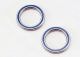 Kogellager 20x27x4mm met rubberen afdichting blauw (2)